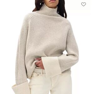 rag & bone Cream Turtleneck Sweater